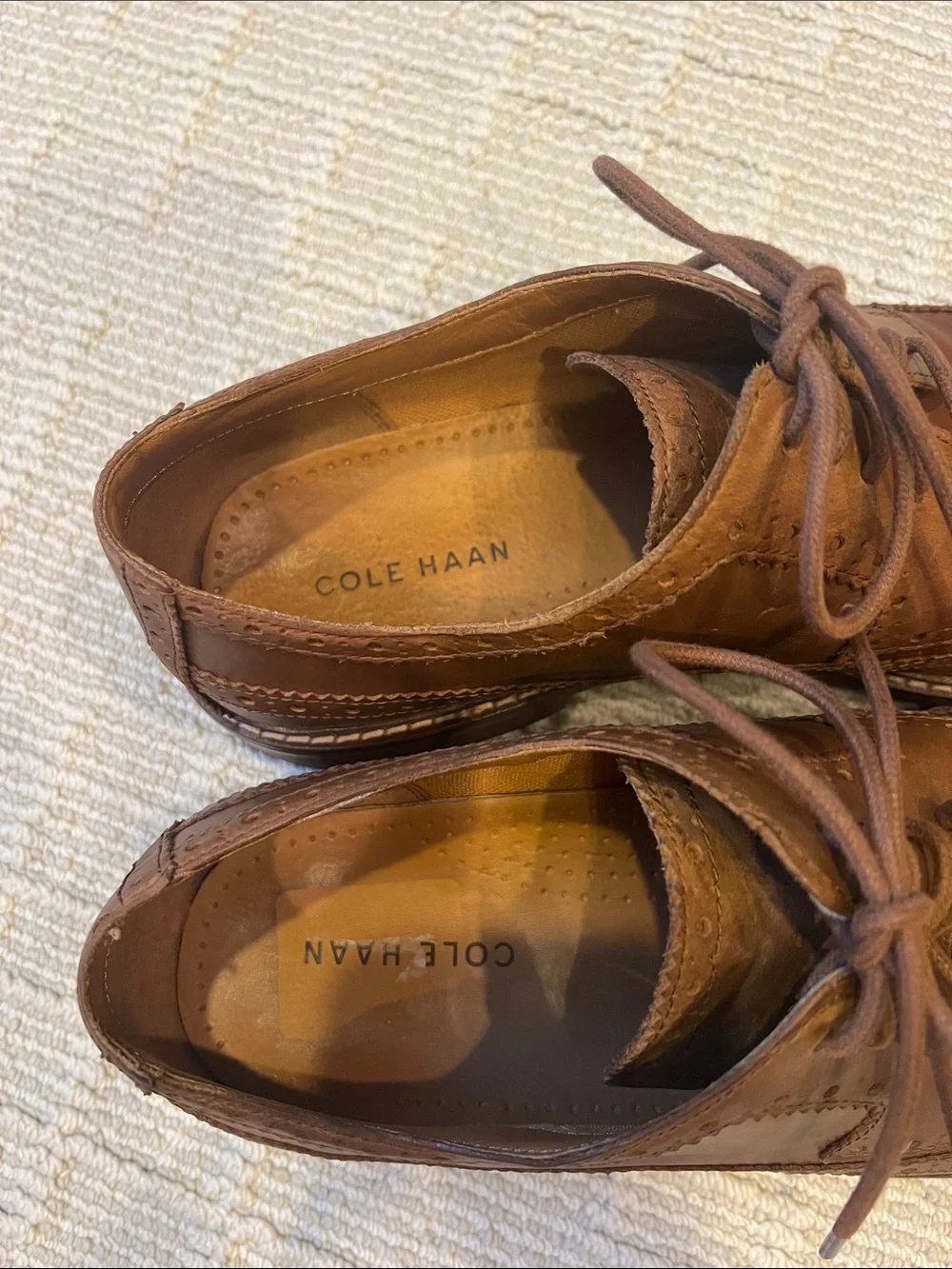Men's  Cole Haan Williams Welt Longwing Oxford dress shoe